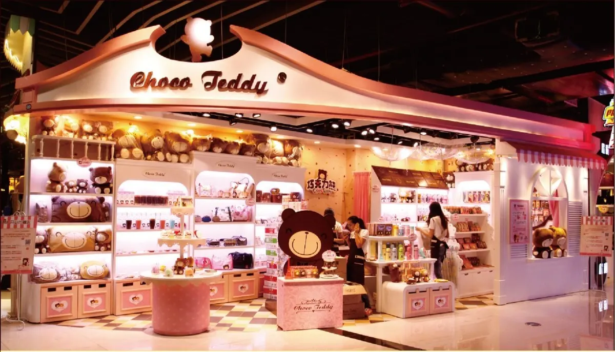 Choco Teddy flagship store at Fashion Tianhe, Guangzhou